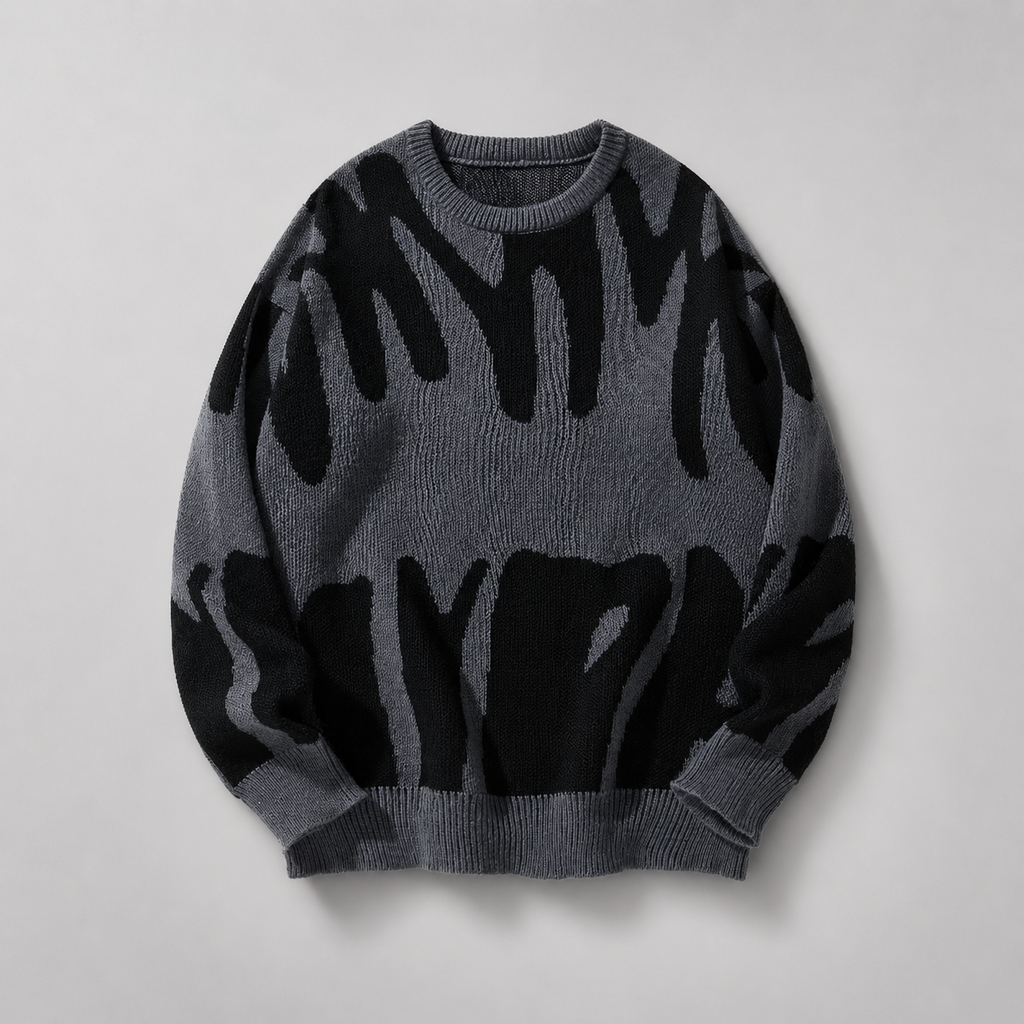 Thierry Men's Abstract Knit Sweater