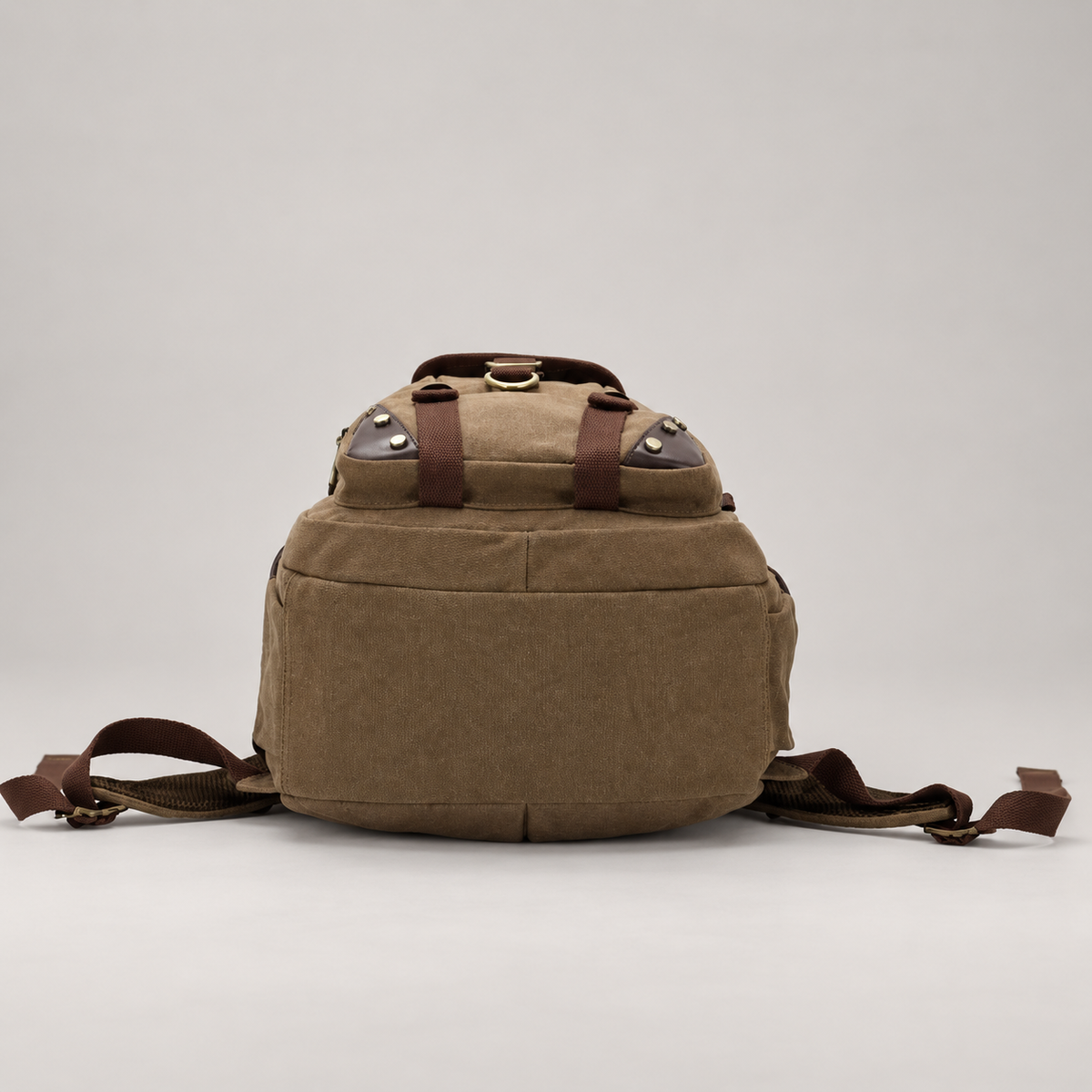 Tobias Multi-Compartment Canvas Backpack