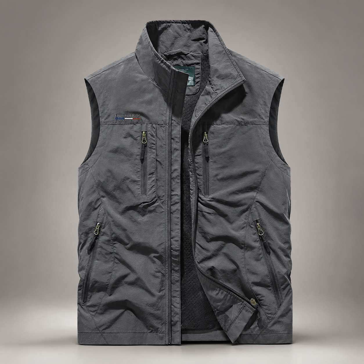 Travis Men’s Lightweight Multi-Pocket Utility Vest