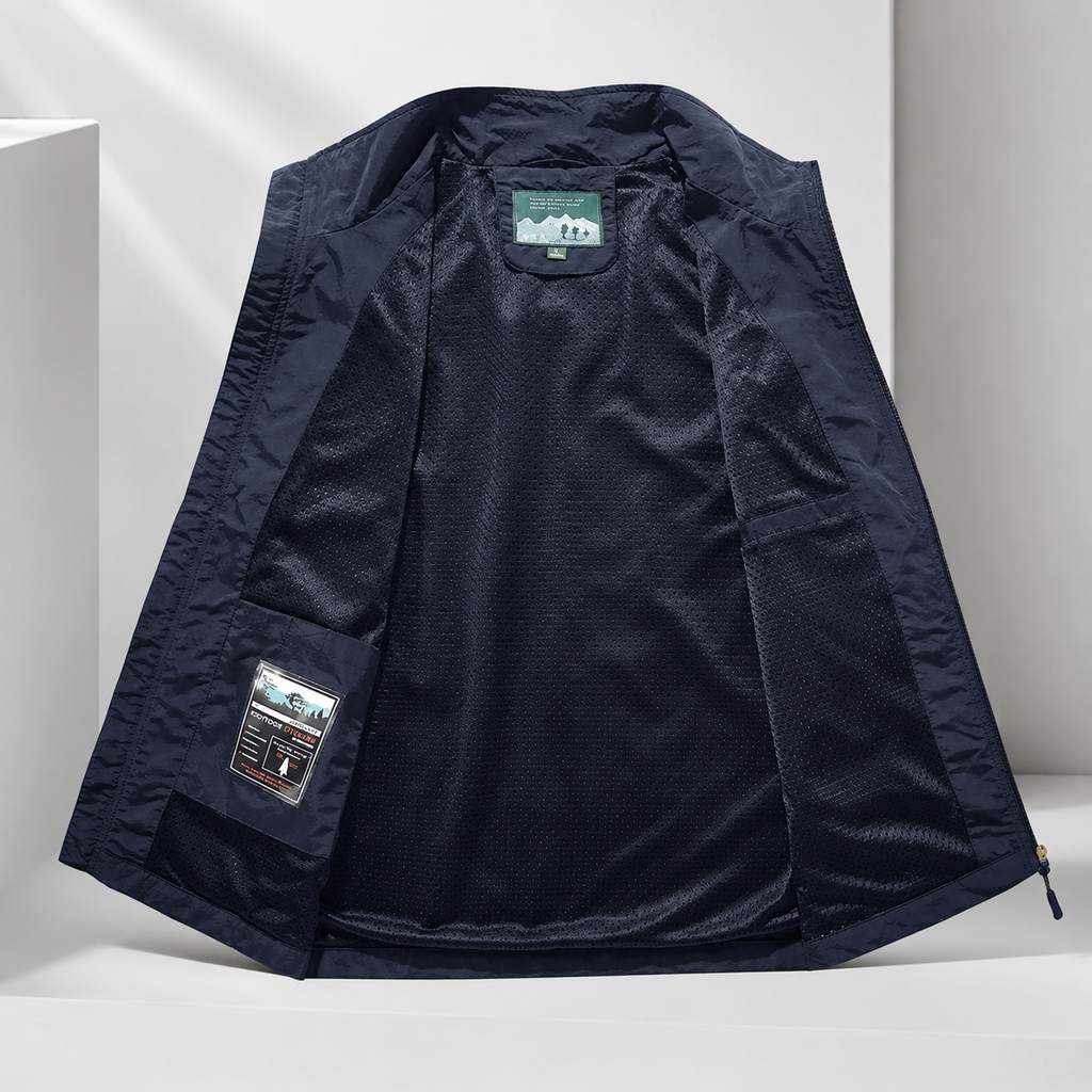 Travis Men’s Lightweight Multi-Pocket Utility Vest