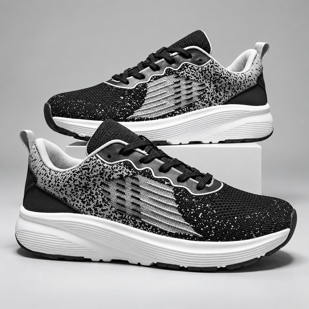 Rexton Low-Top Sneakers with Sculpted Soles