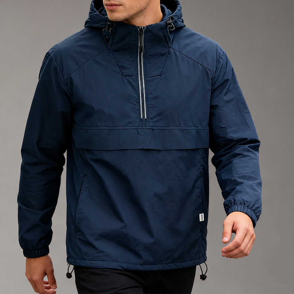 Avery Hooded Half-Zip Jacket