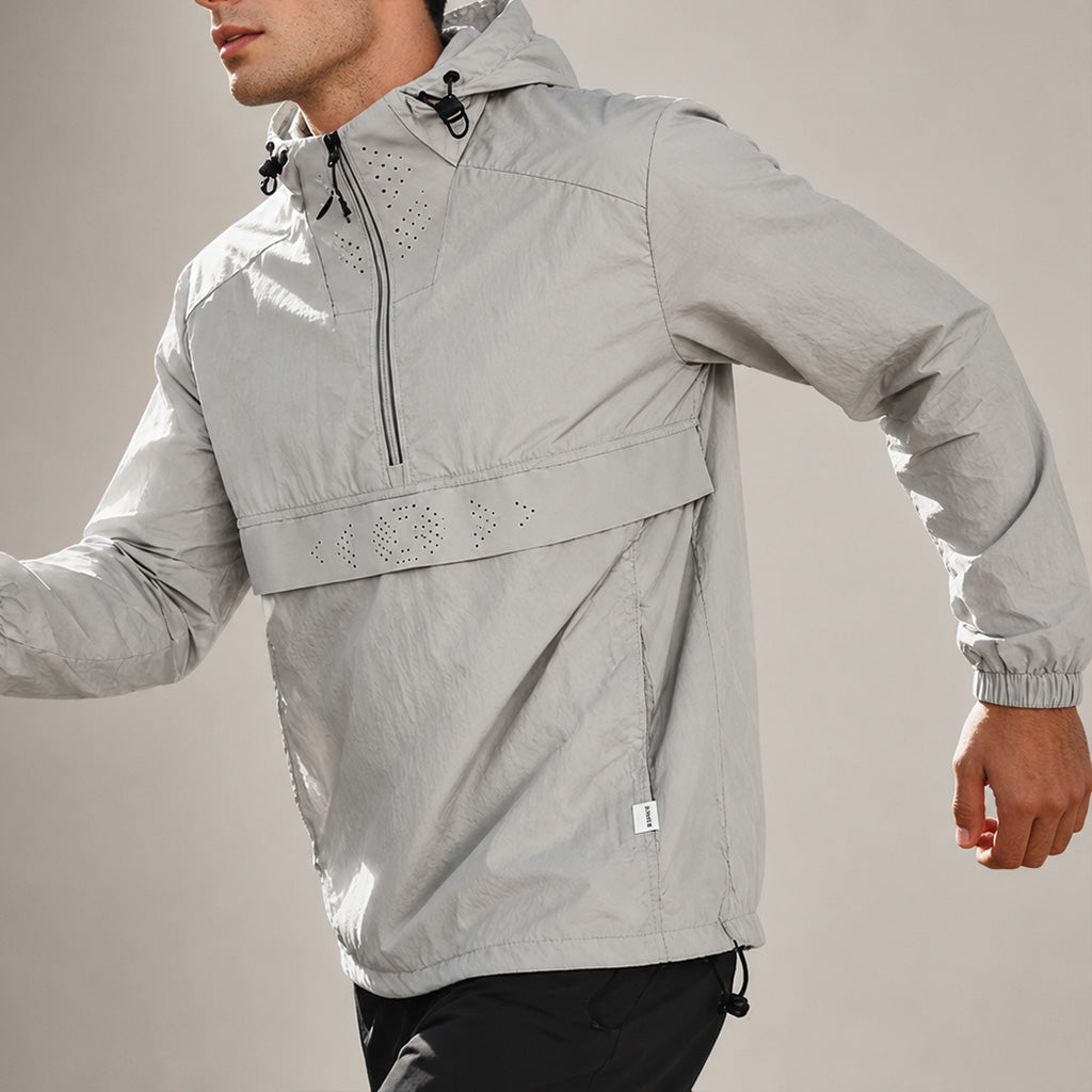 Avery Hooded Half-Zip Jacket