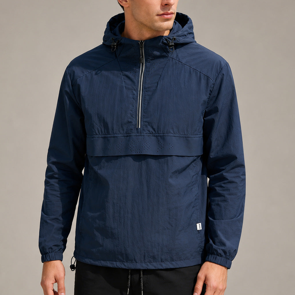 Avery Hooded Half-Zip Jacket