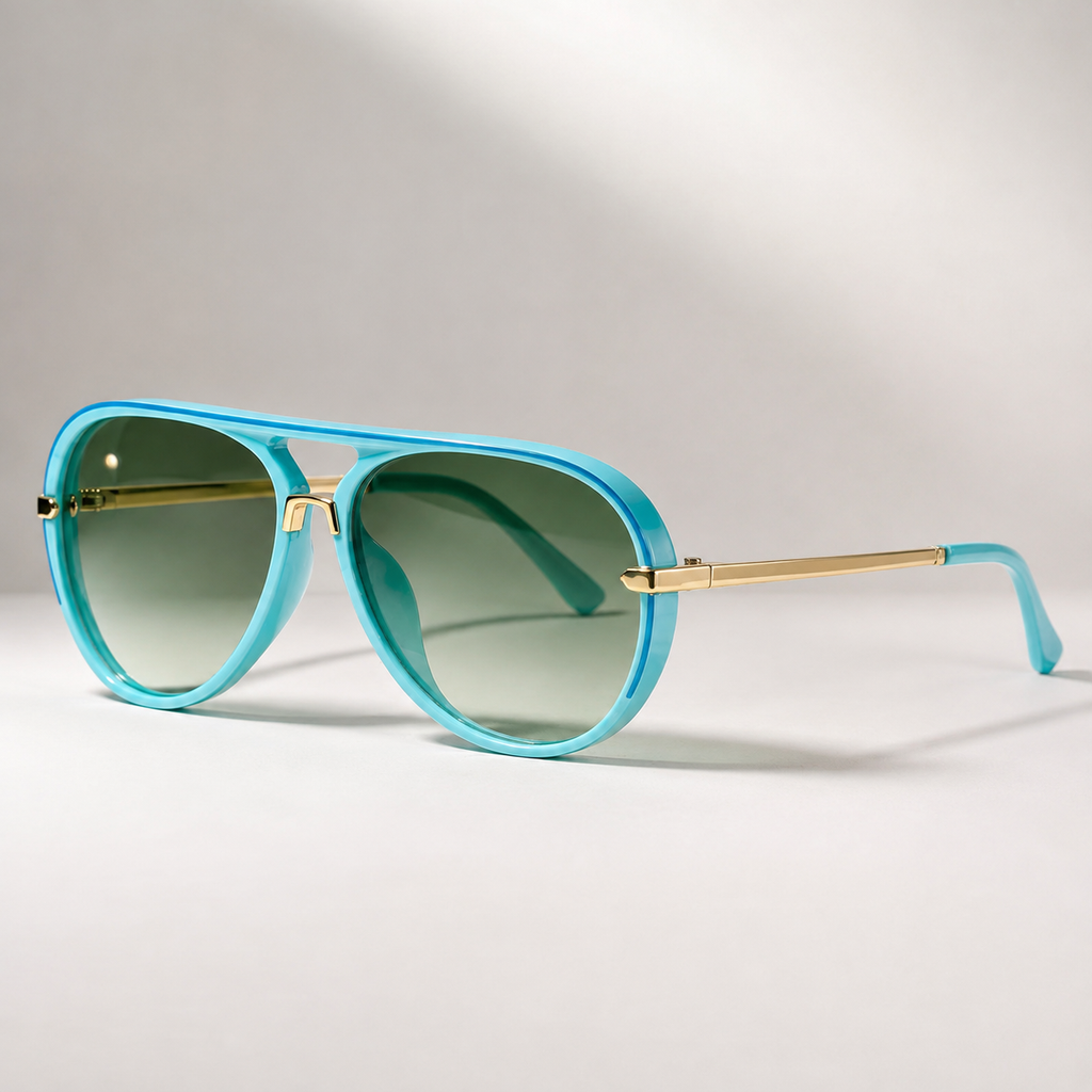 Vittorio UV400 Gradient Aviator Sunglasses