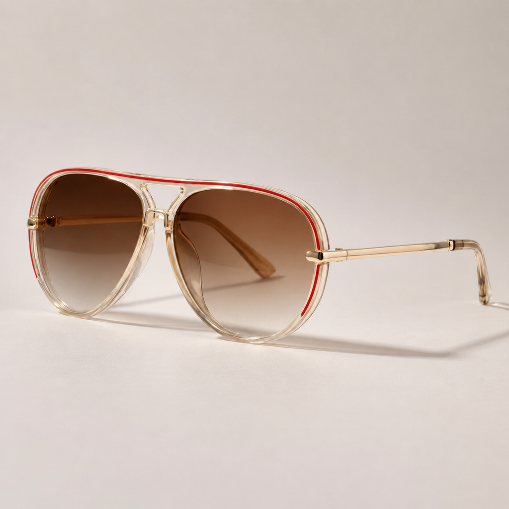 Vittorio UV400 Gradient Aviator Sunglasses