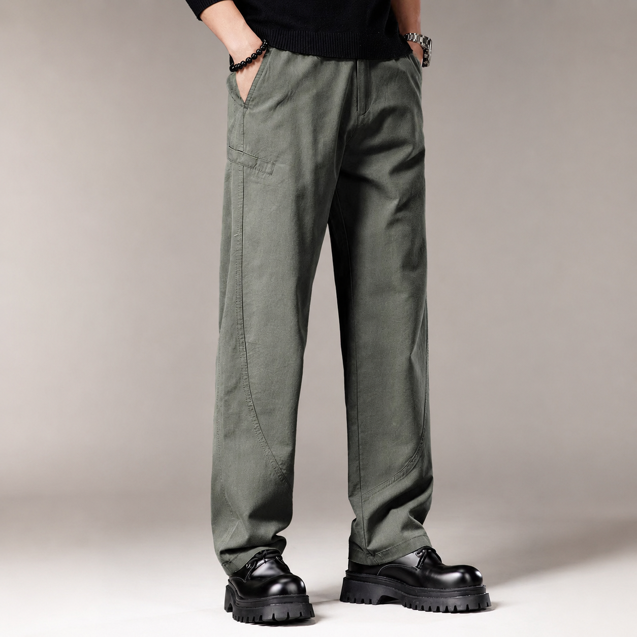 Washington Men’s Relaxed Wide Leg Utility Pants