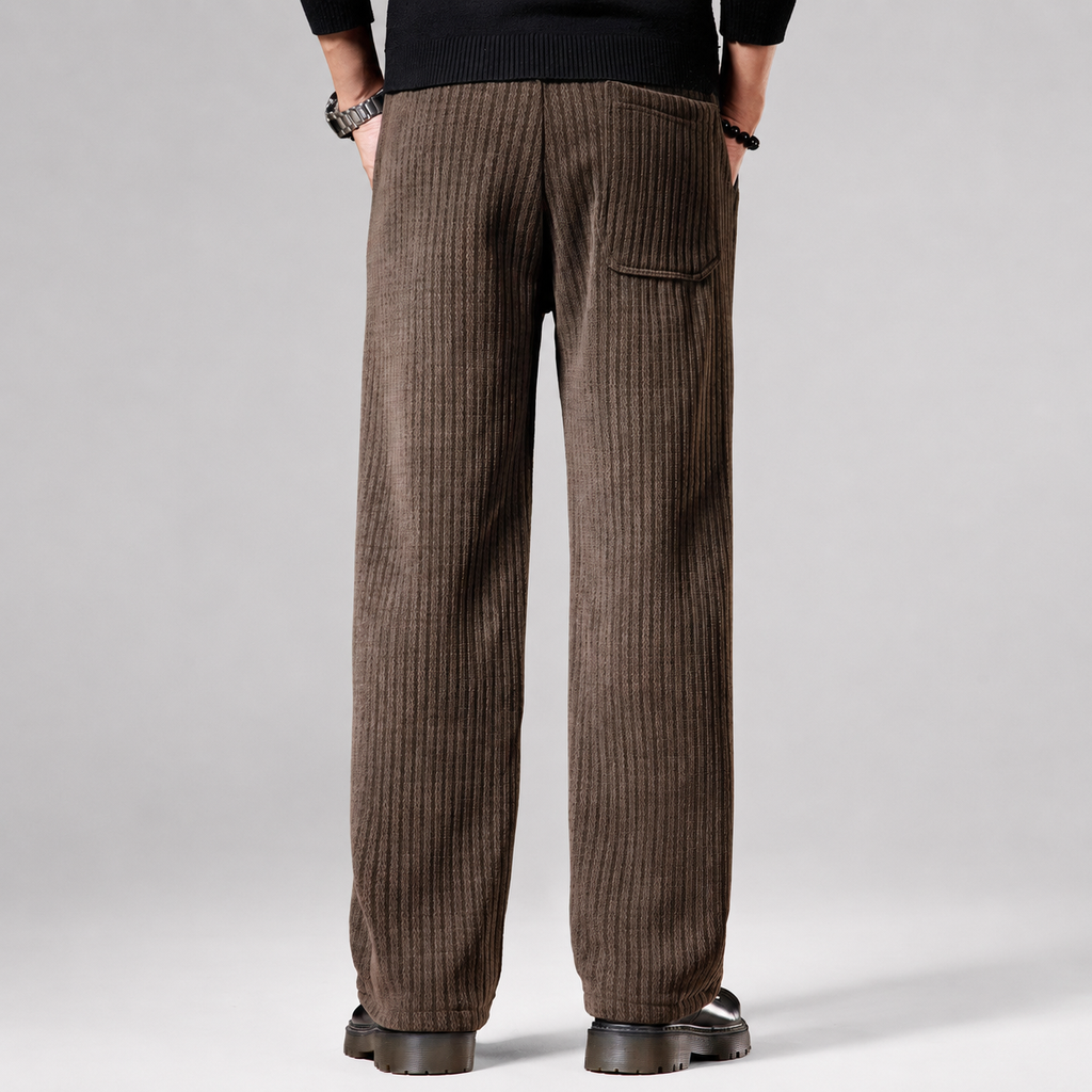 Wesley Ribbed Wide-Leg Pants