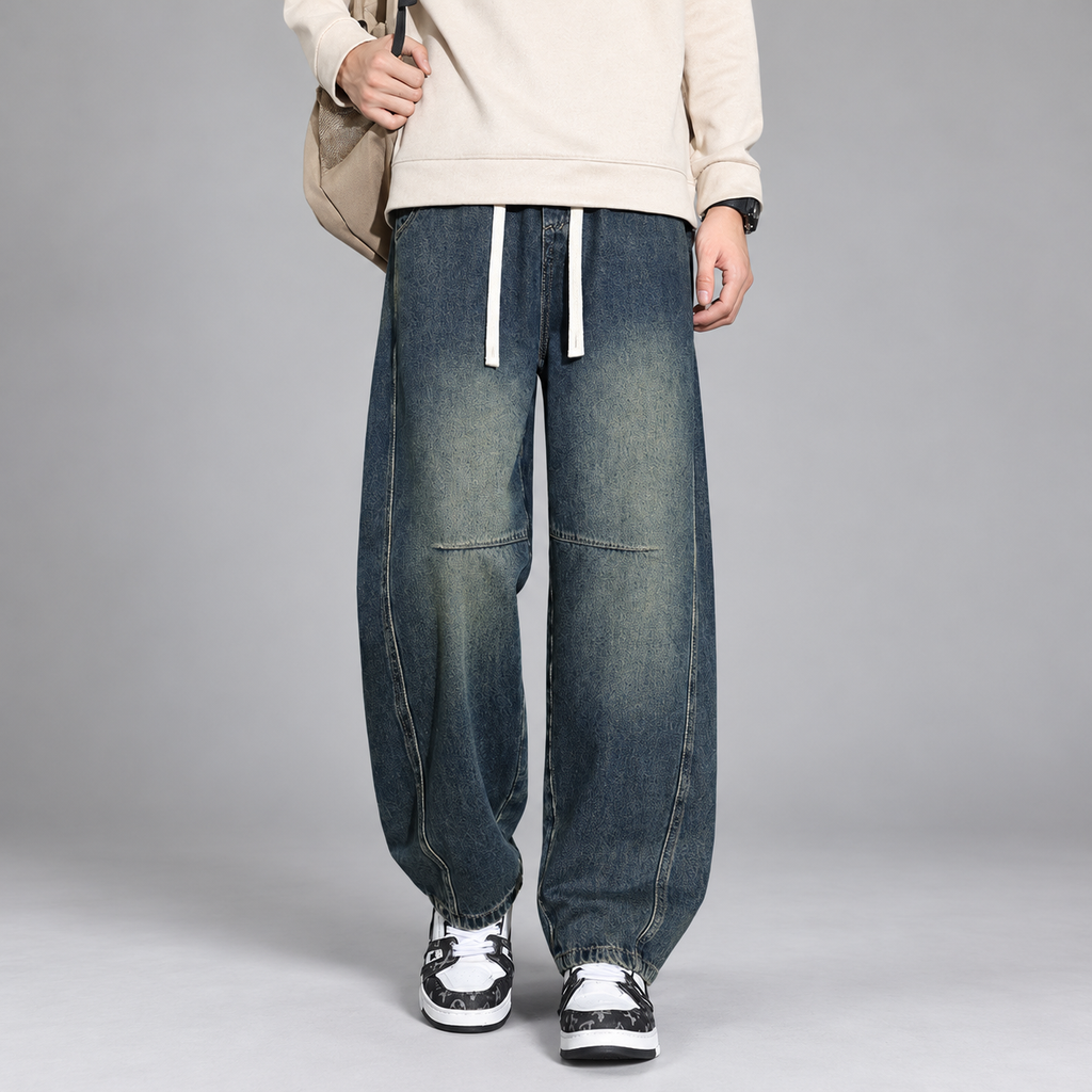 Winston Men’s Relaxed Wide-Leg Denim Pants