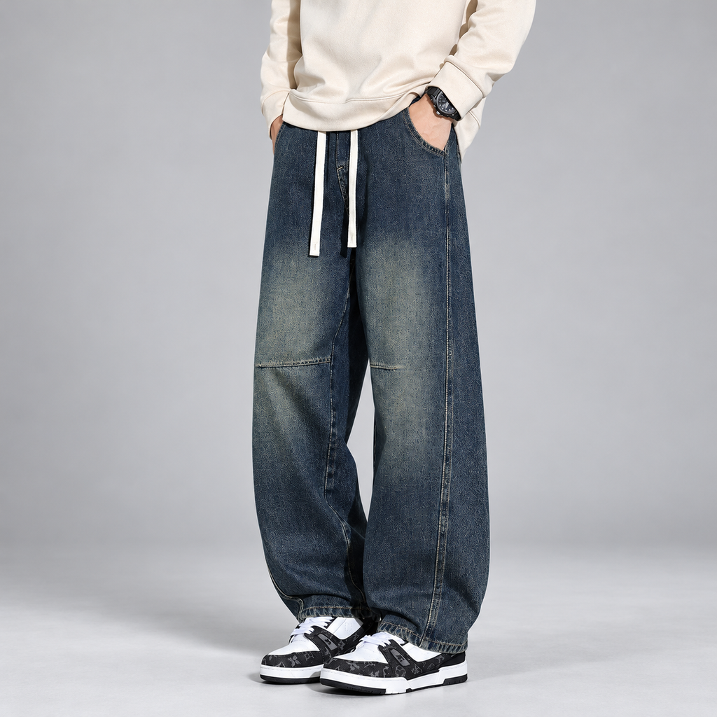 Winston Men’s Relaxed Wide-Leg Denim Pants