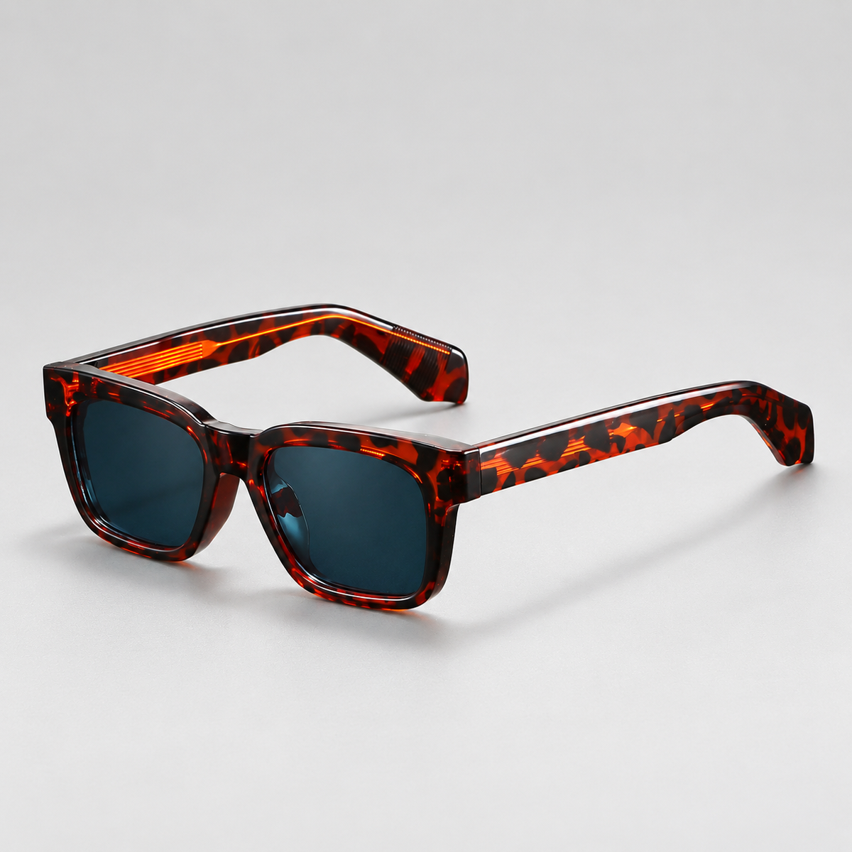 William Square Frame Sunglasses