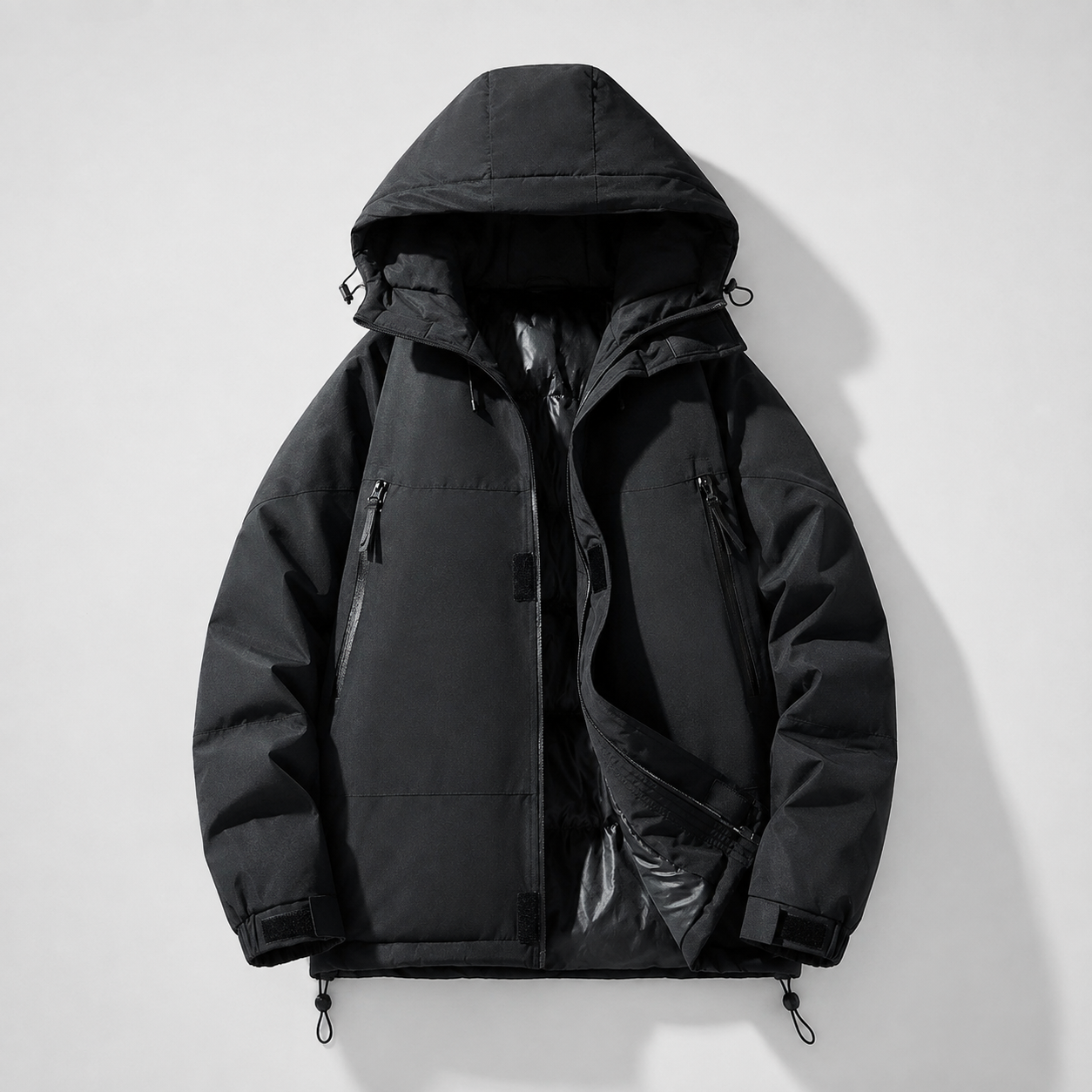 William Men's Windproof Hooded Jacket