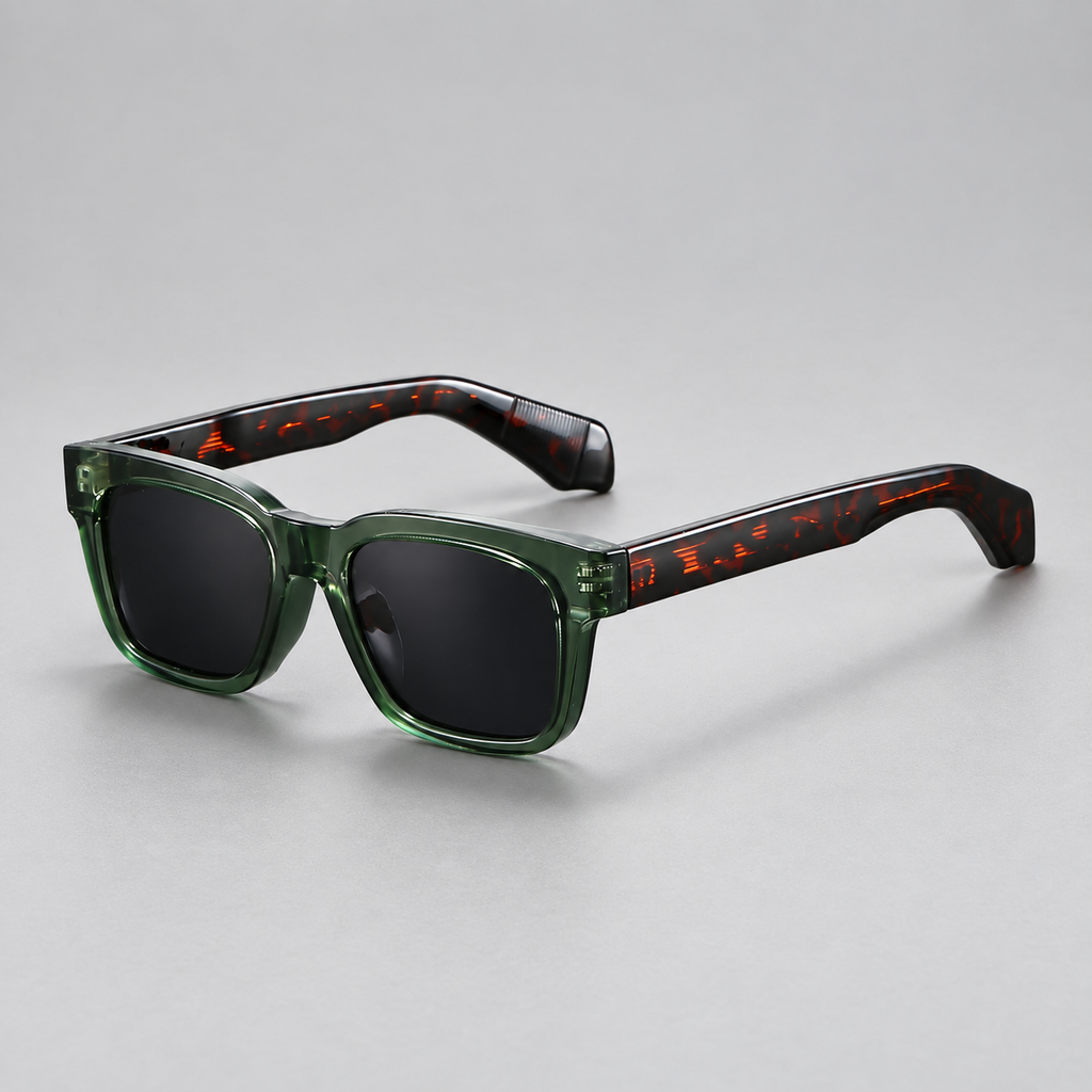 William Square Frame Sunglasses