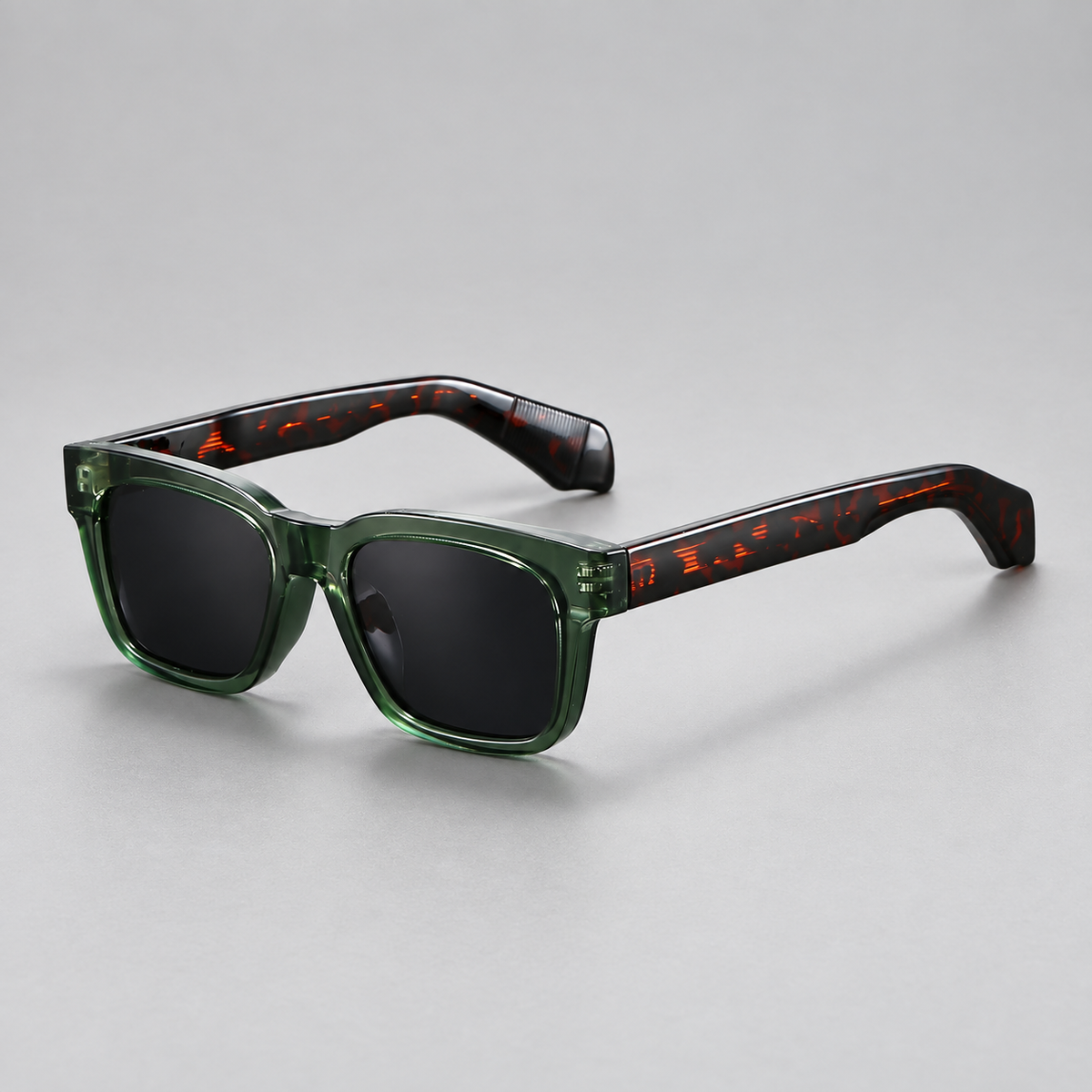 William Square Frame Sunglasses