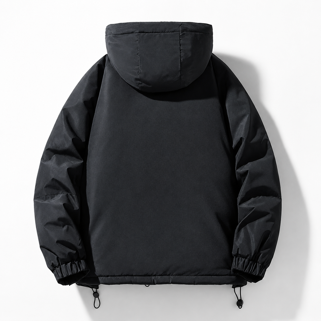 William Men's Windproof Hooded Jacket