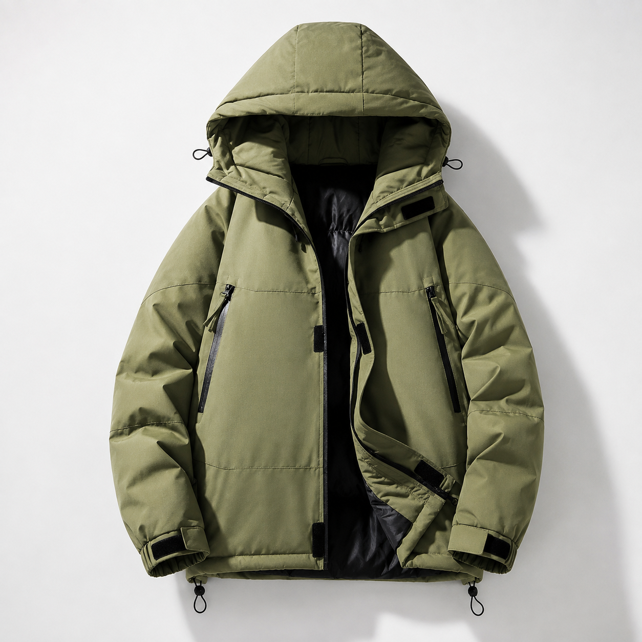 William Men's Windproof Hooded Jacket