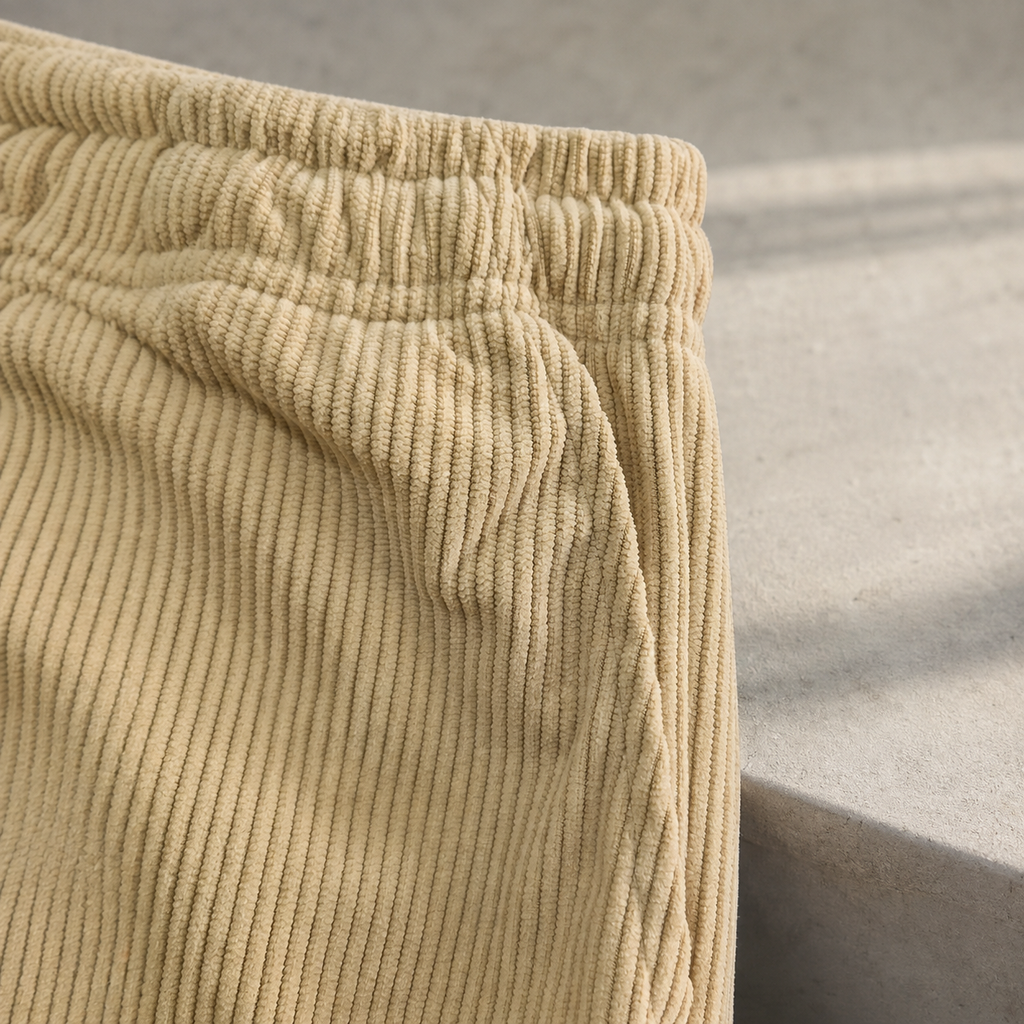 William Men’s Corduroy Drawstring Pants