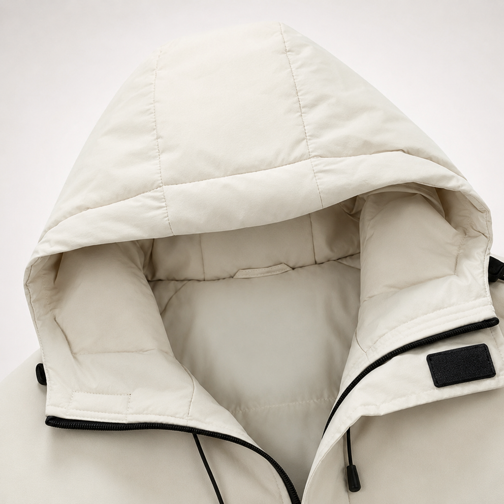 William Men's Windproof Hooded Jacket
