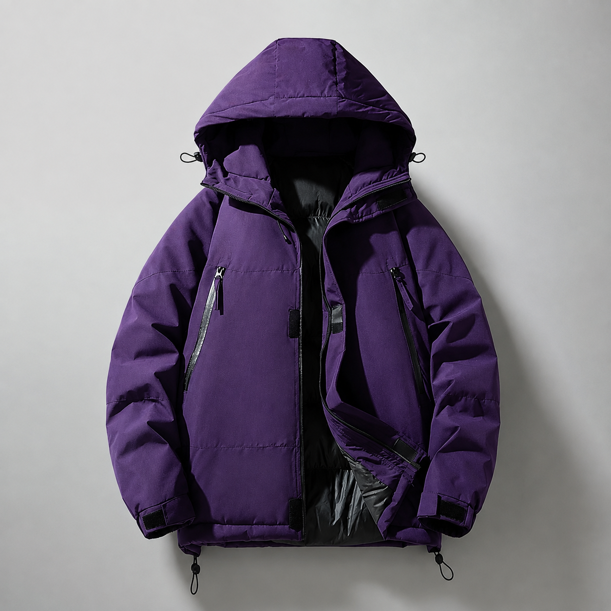 William Men's Windproof Hooded Jacket