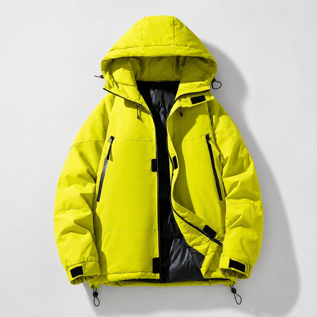 William Men's Windproof Hooded Jacket