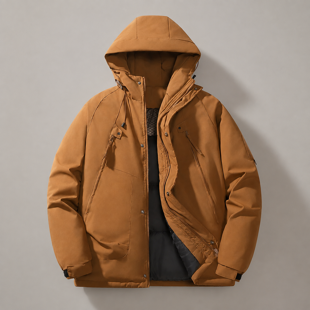 Winston Multi-Pocket Hooded Winter Jacket
