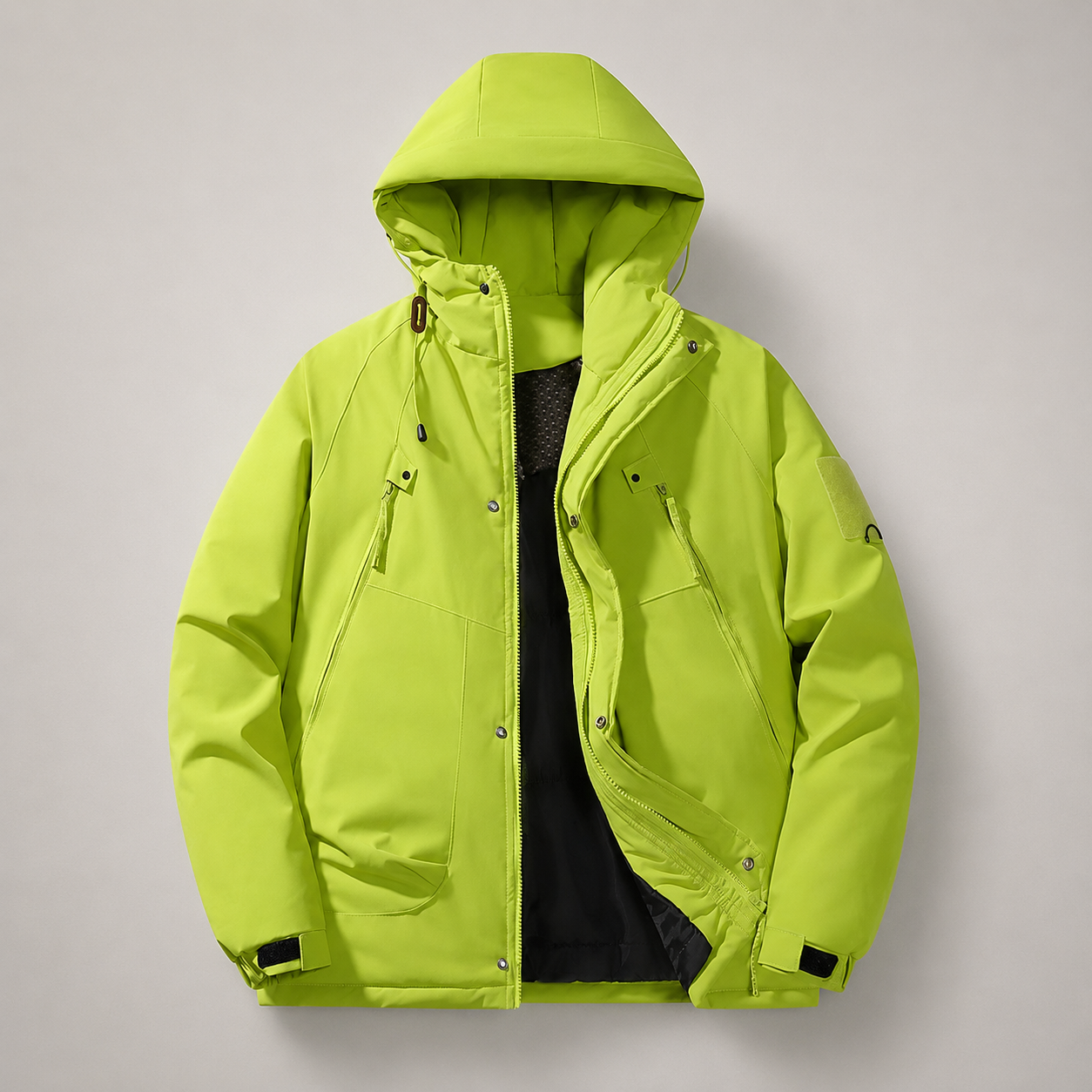 Winston Multi-Pocket Hooded Winter Jacket