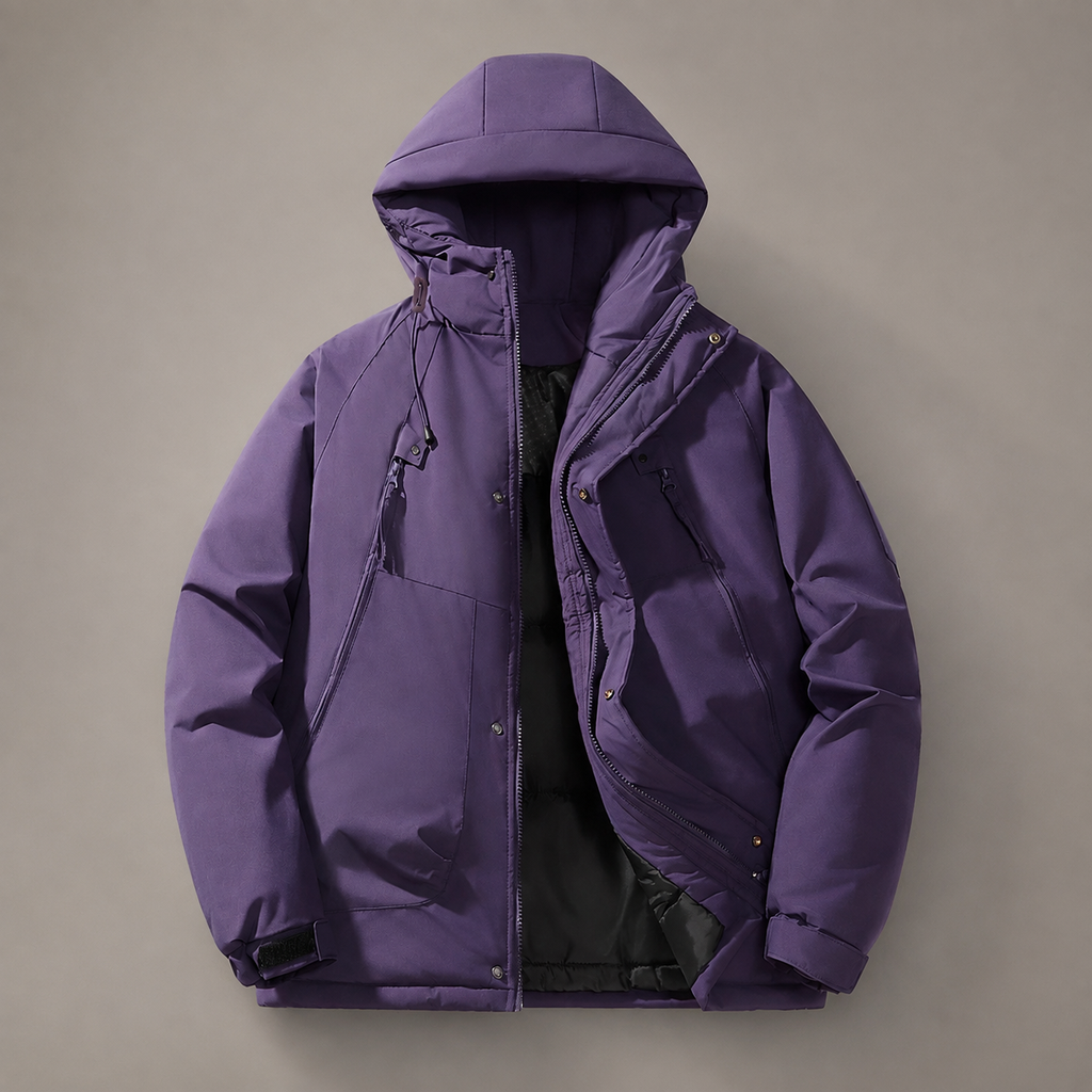 Winston Multi-Pocket Hooded Winter Jacket