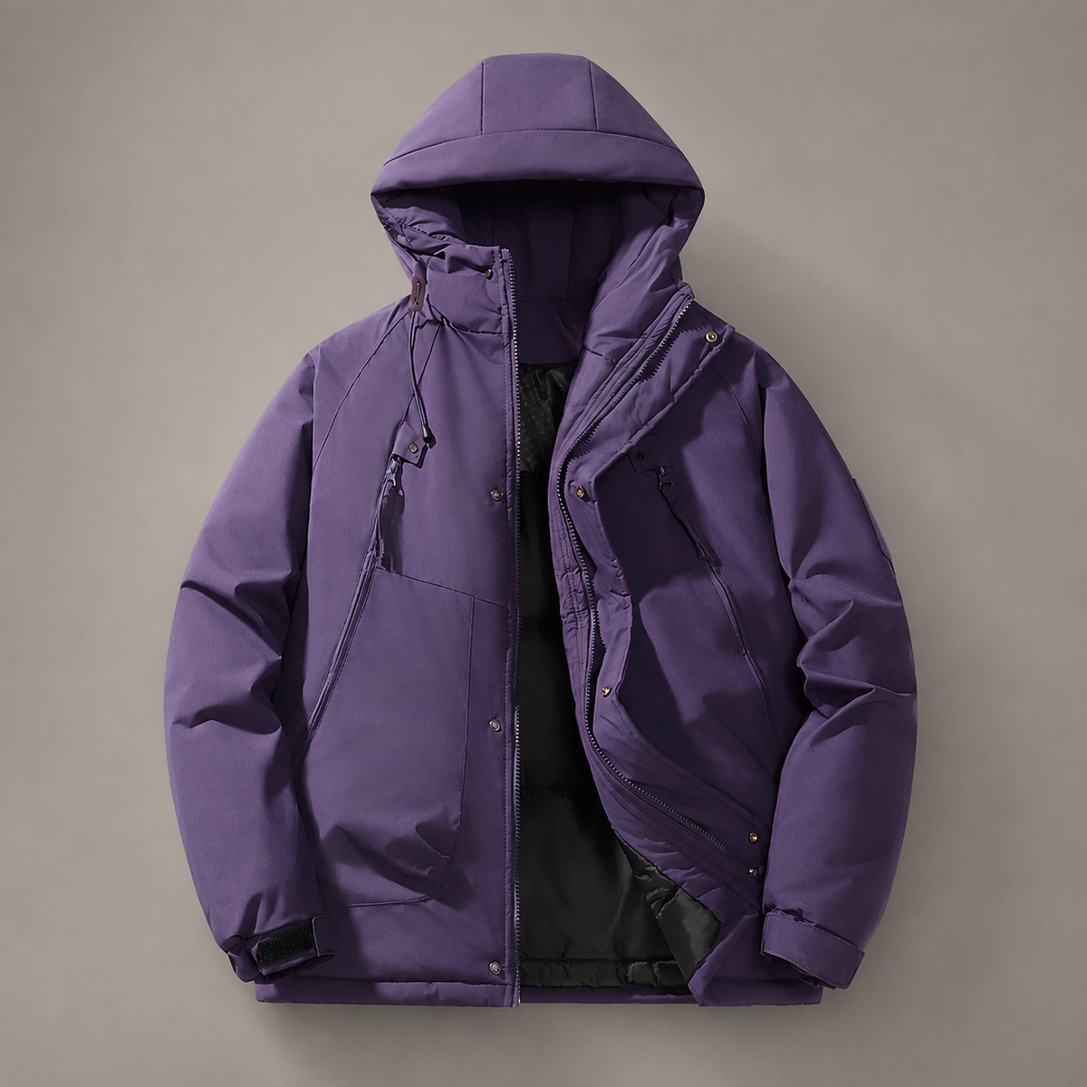 Winston Multi-Pocket Hooded Winter Jacket
