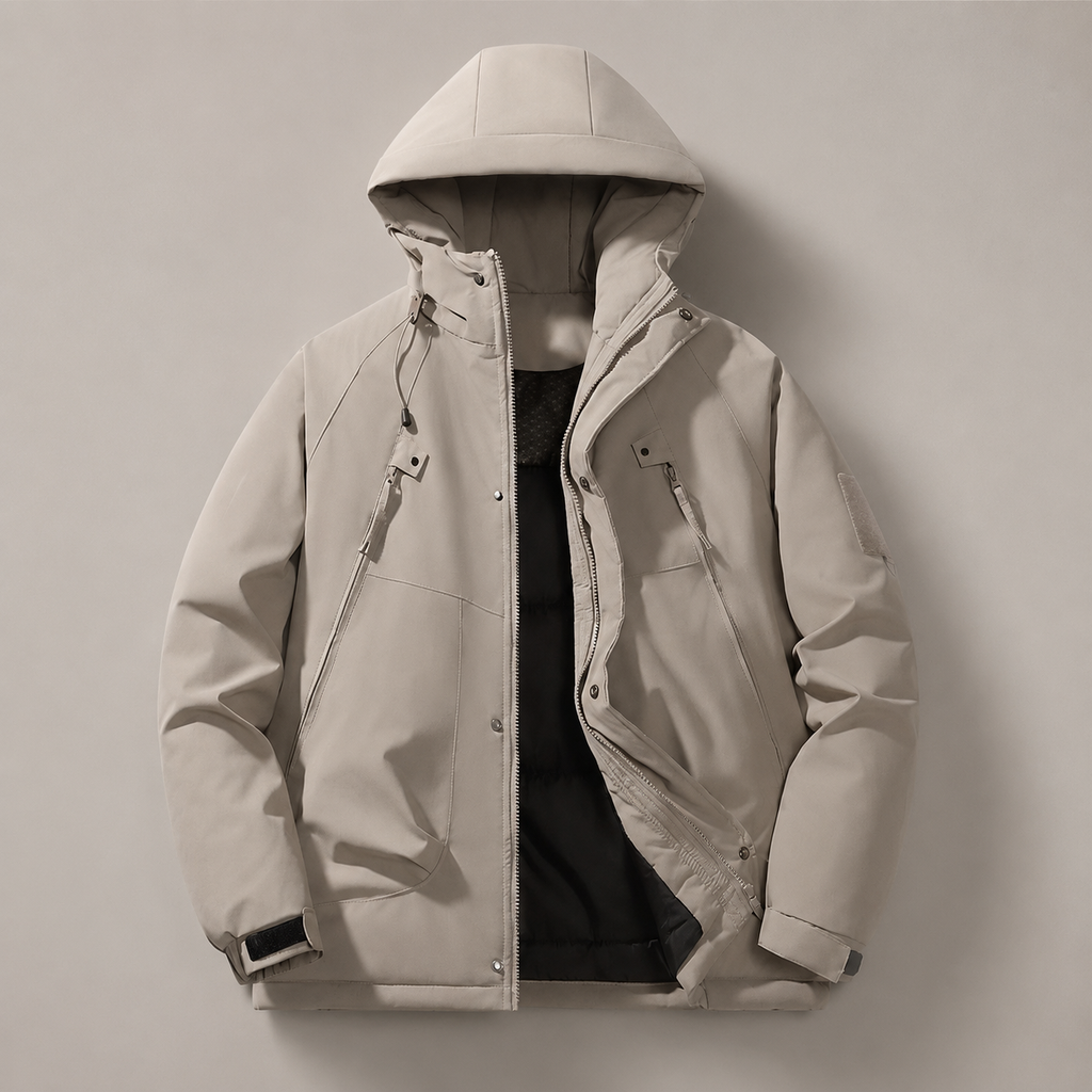 Winston Multi-Pocket Hooded Winter Jacket