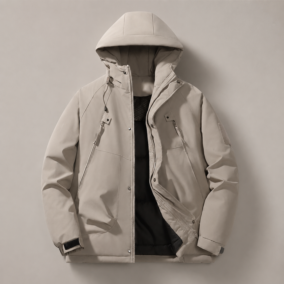 Winston Multi-Pocket Hooded Winter Jacket