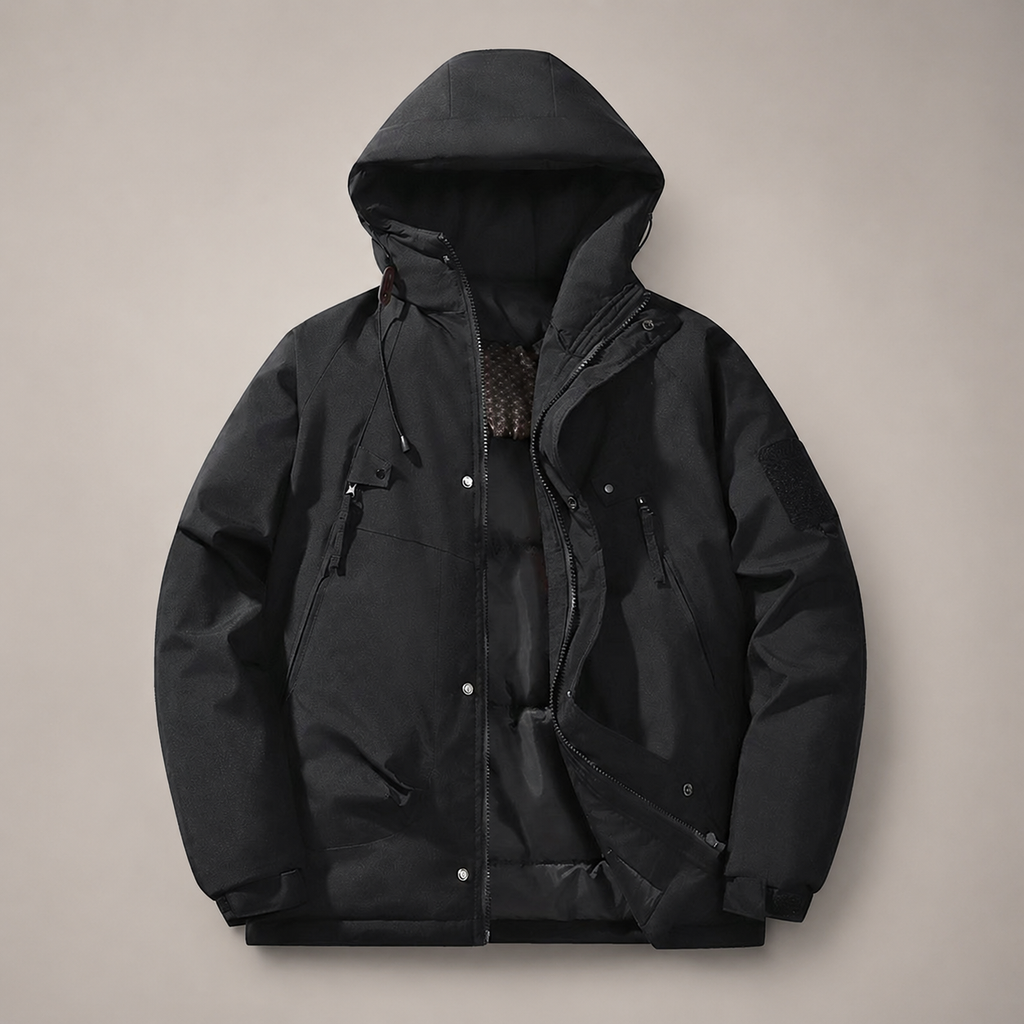 Winston Multi-Pocket Hooded Winter Jacket