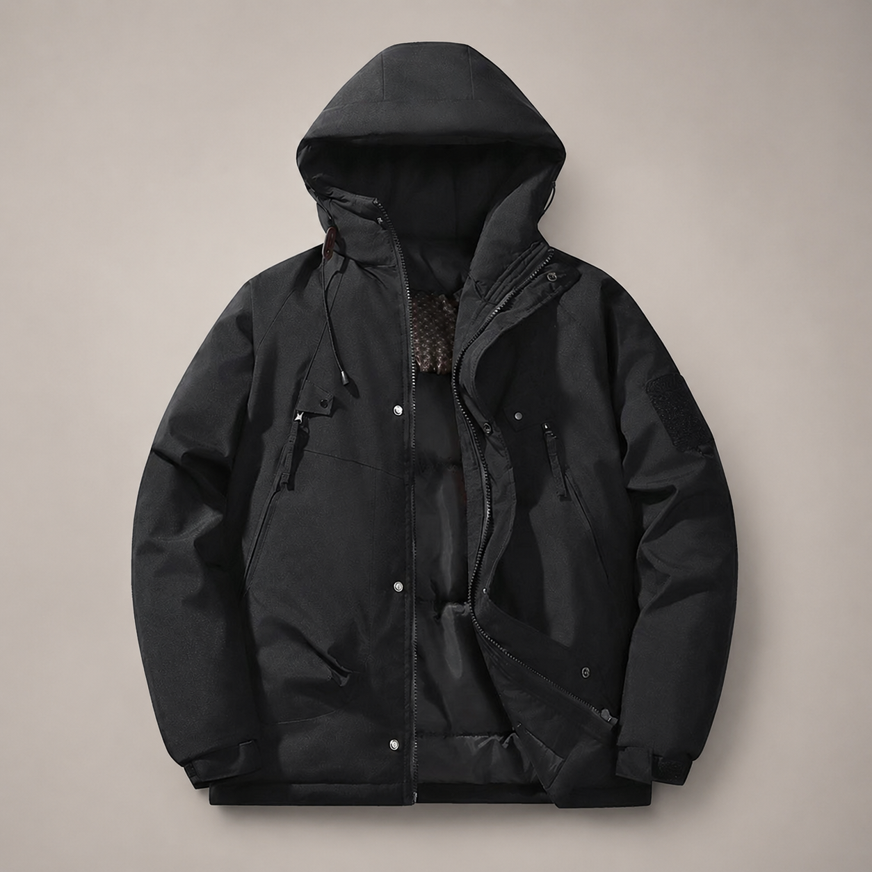 Winston Multi-Pocket Hooded Winter Jacket