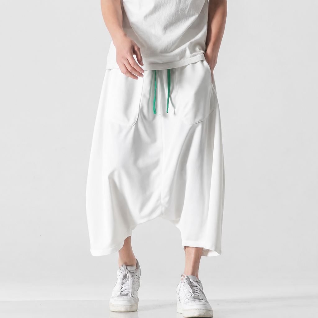 William Drop-Crotch Shorts