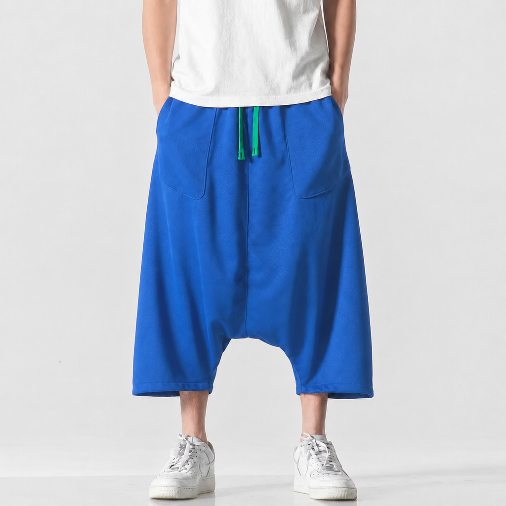 William Drop-Crotch Shorts