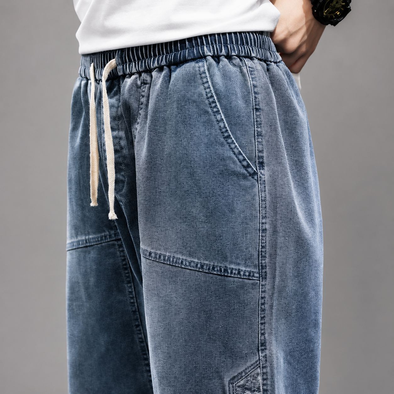David Denim Shorts