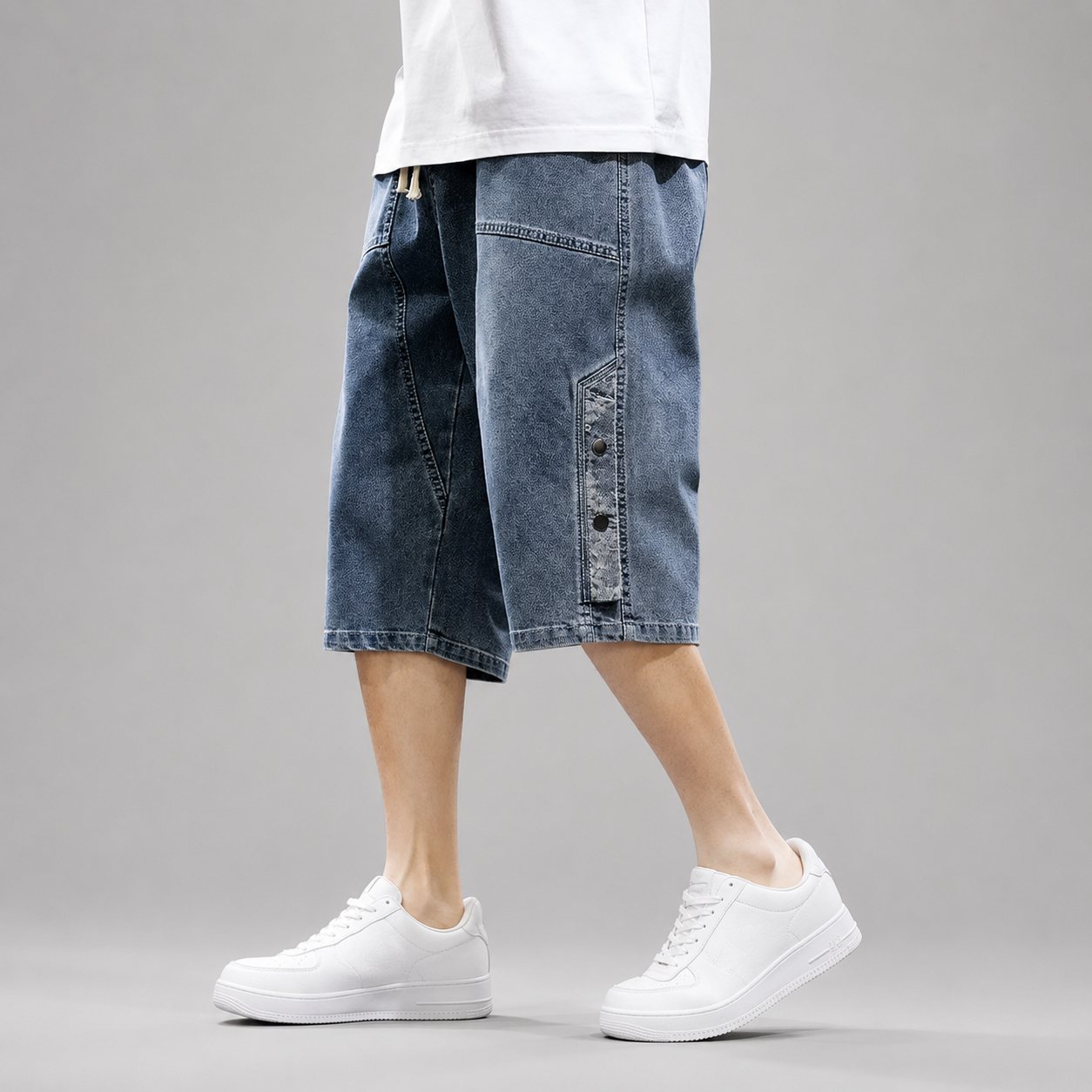 David Denim Shorts