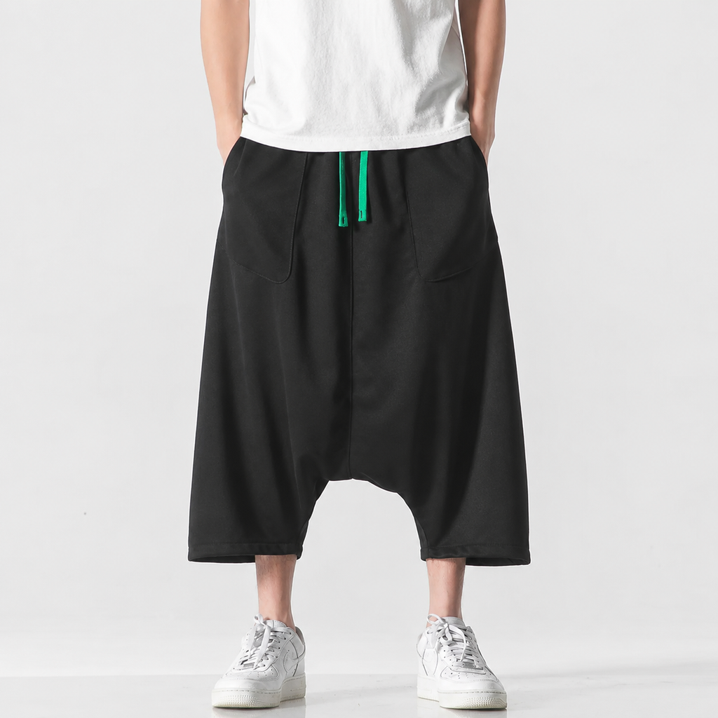 William Drop-Crotch Shorts