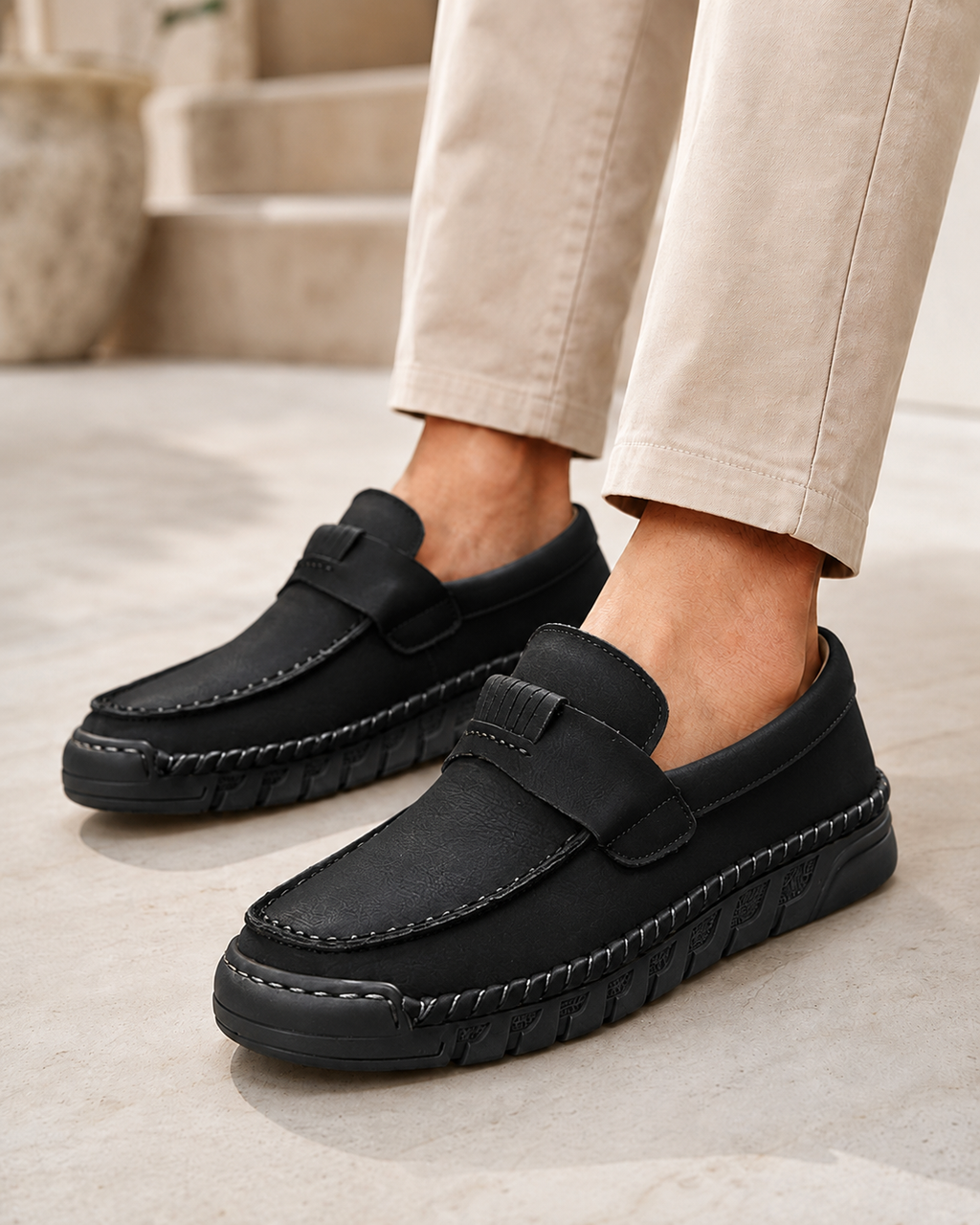 Ronie Leather Loafers