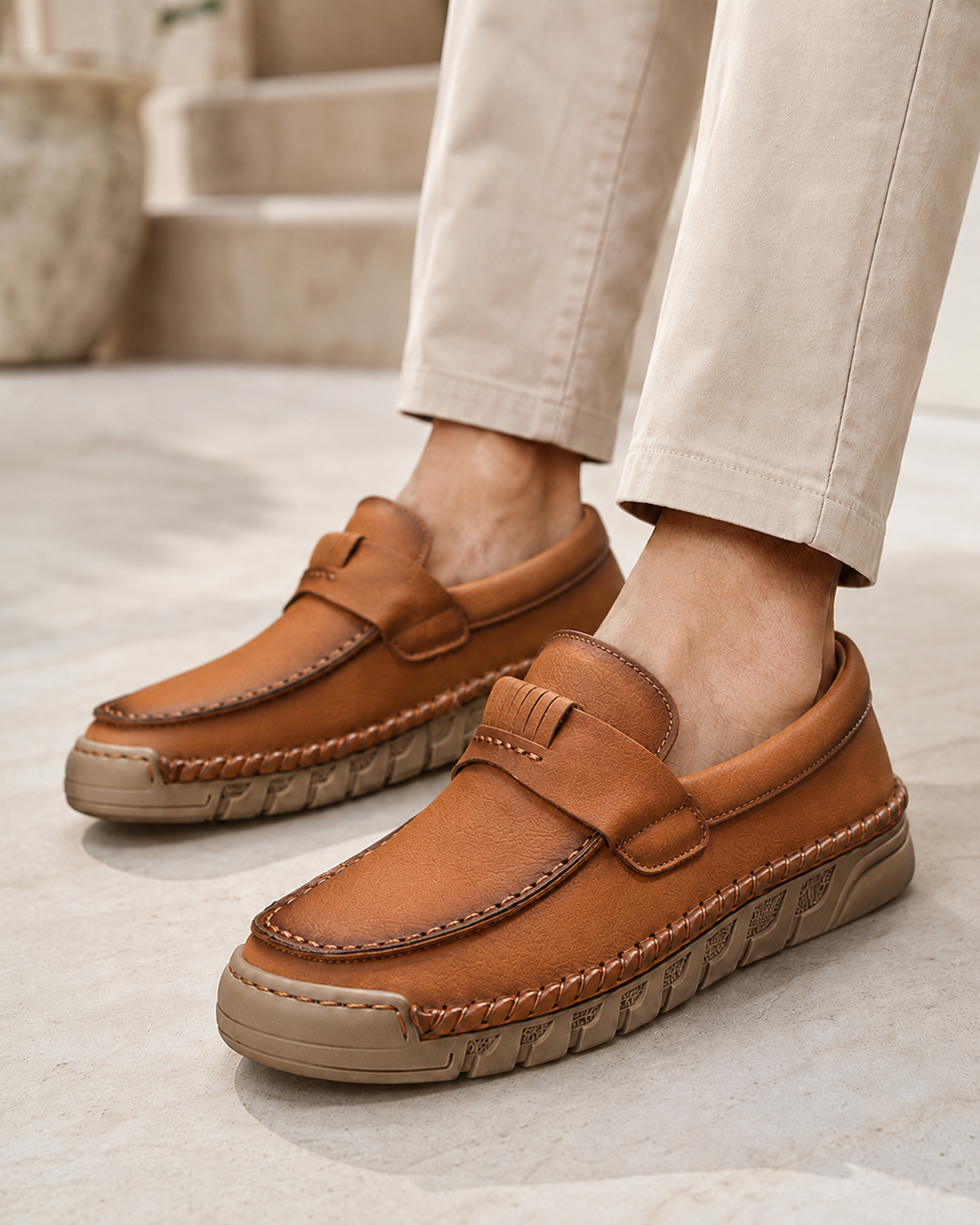 Ronie Leather Loafers