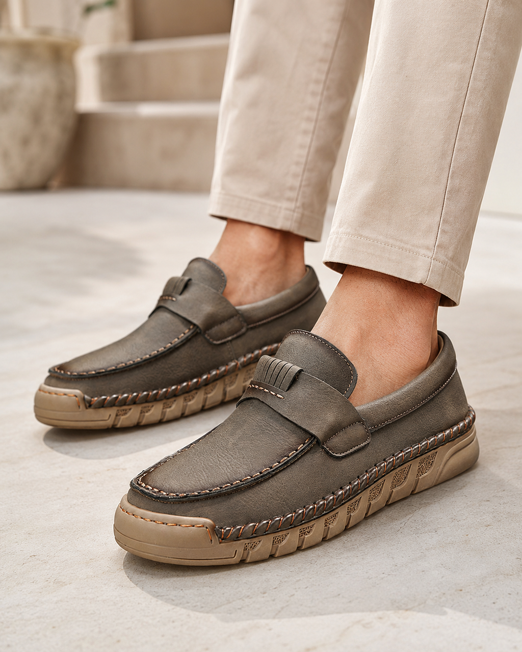 Ronie Leather Loafers