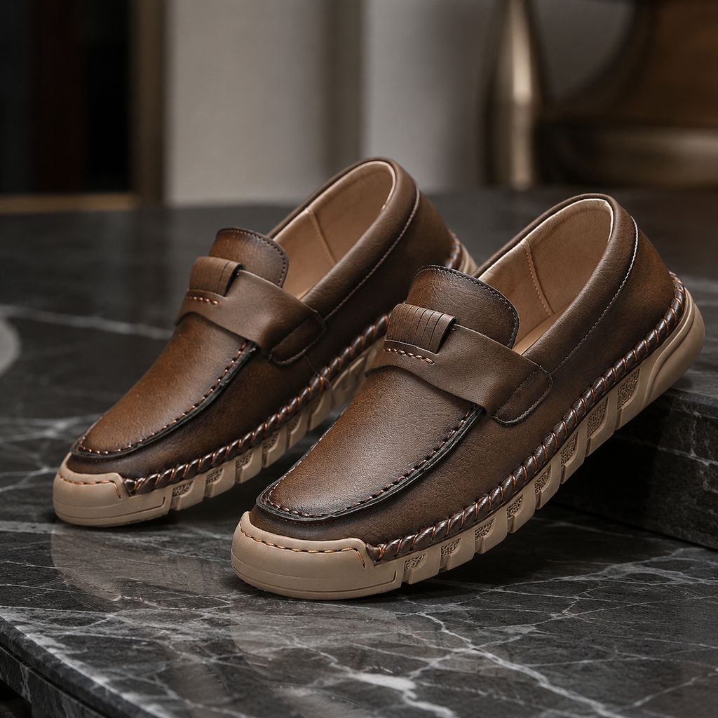 Ronie Leather Loafers