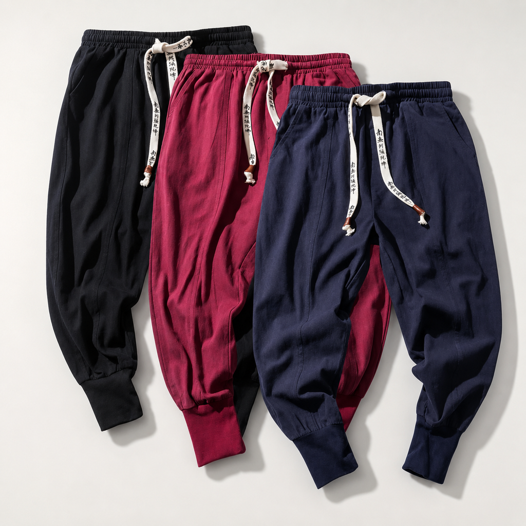 Bradley Men’s Cotton-Blend Harem Pants
