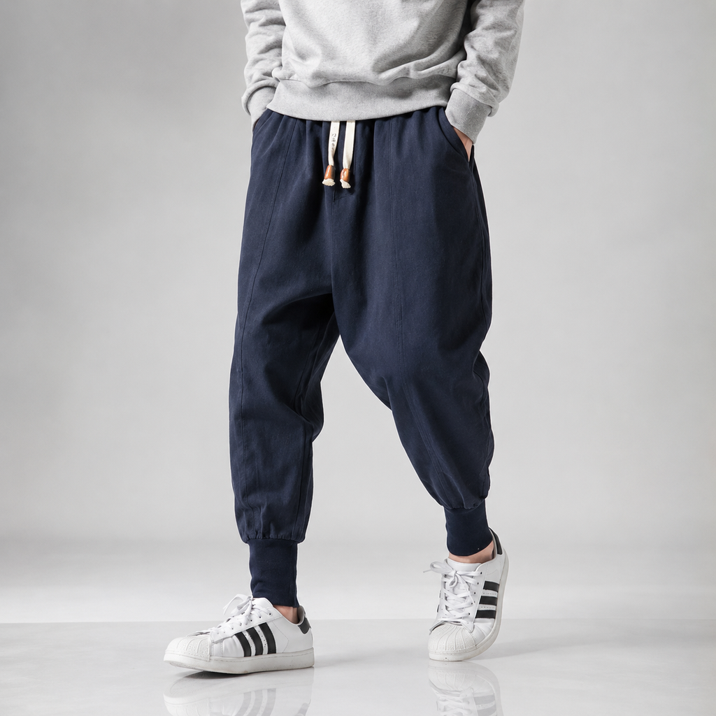 Bradley Men’s Cotton-Blend Harem Pants