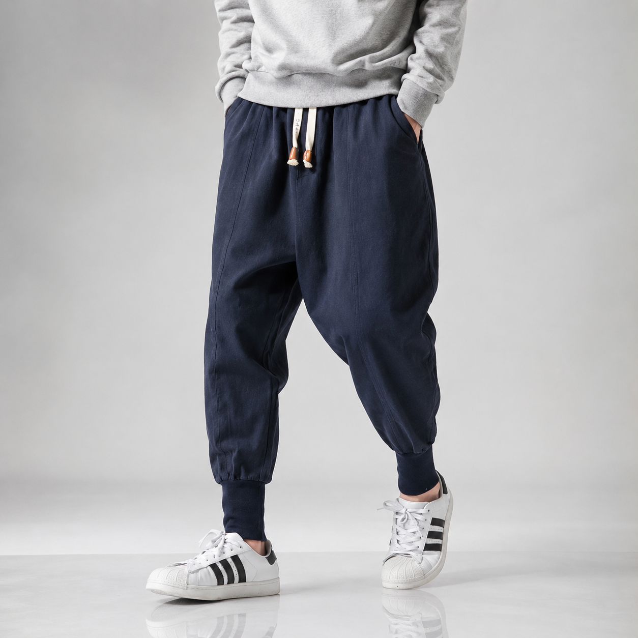 Bradley Men’s Cotton-Blend Harem Pants