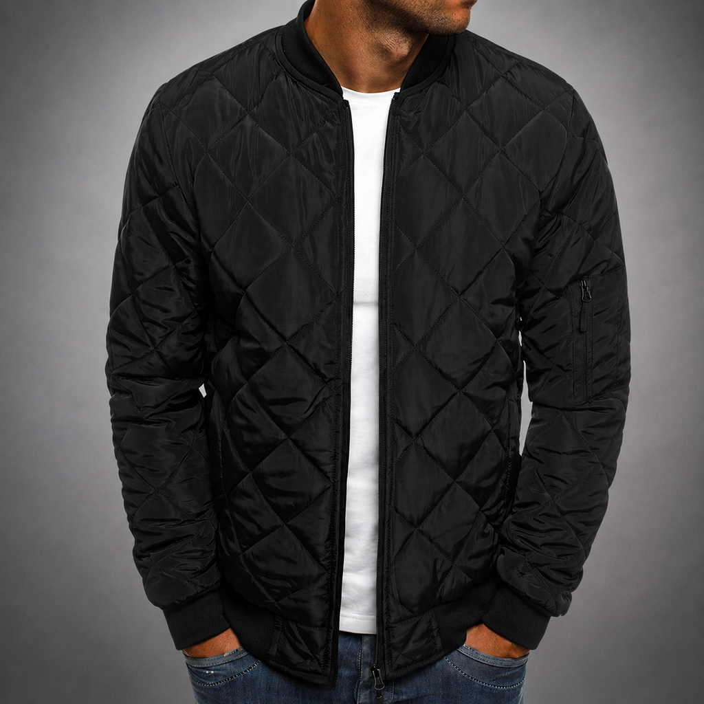 Nathan Men’s Diamond-Quilted Insulated Jacket