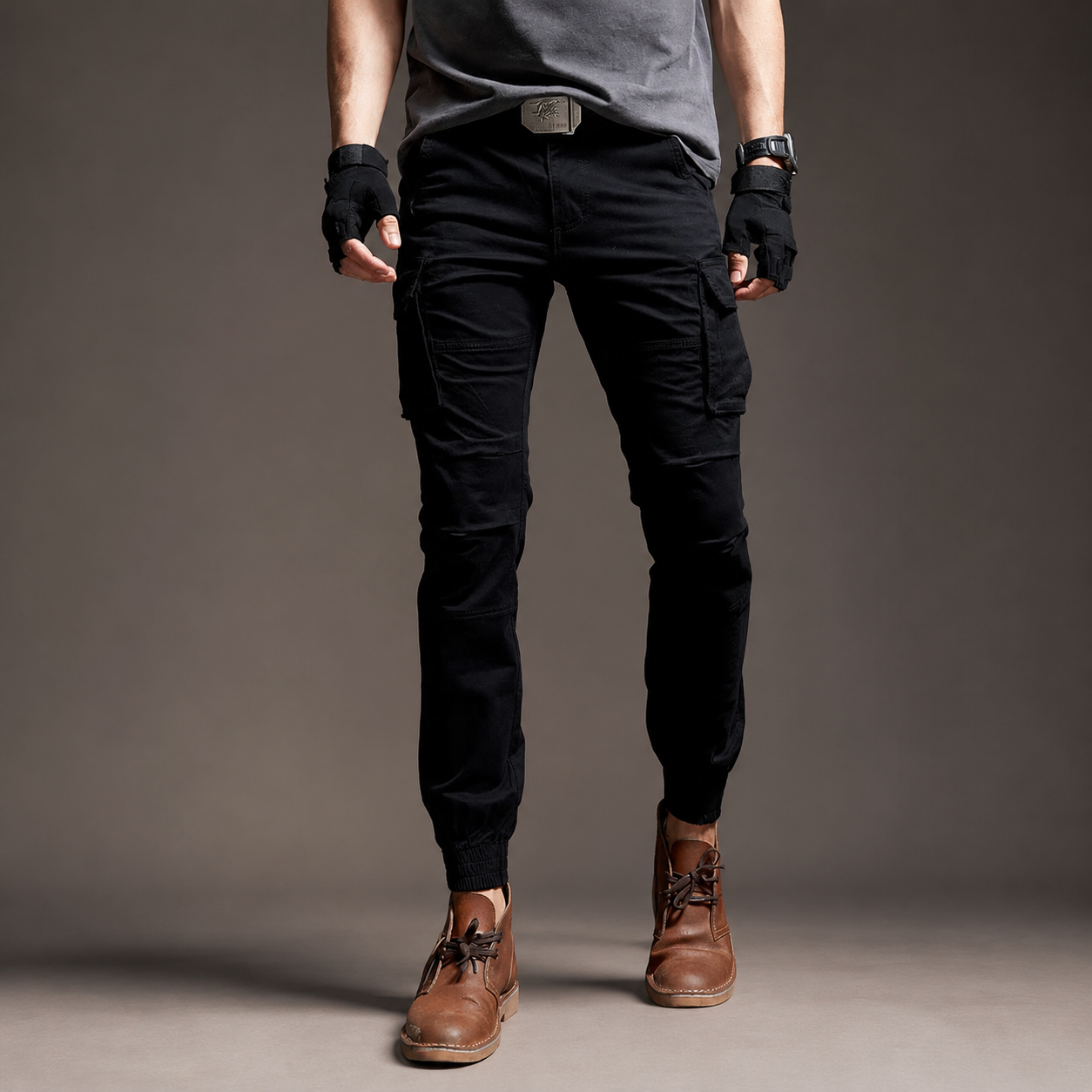 Mateo Men’s Cotton Tactical Cargo Pants
