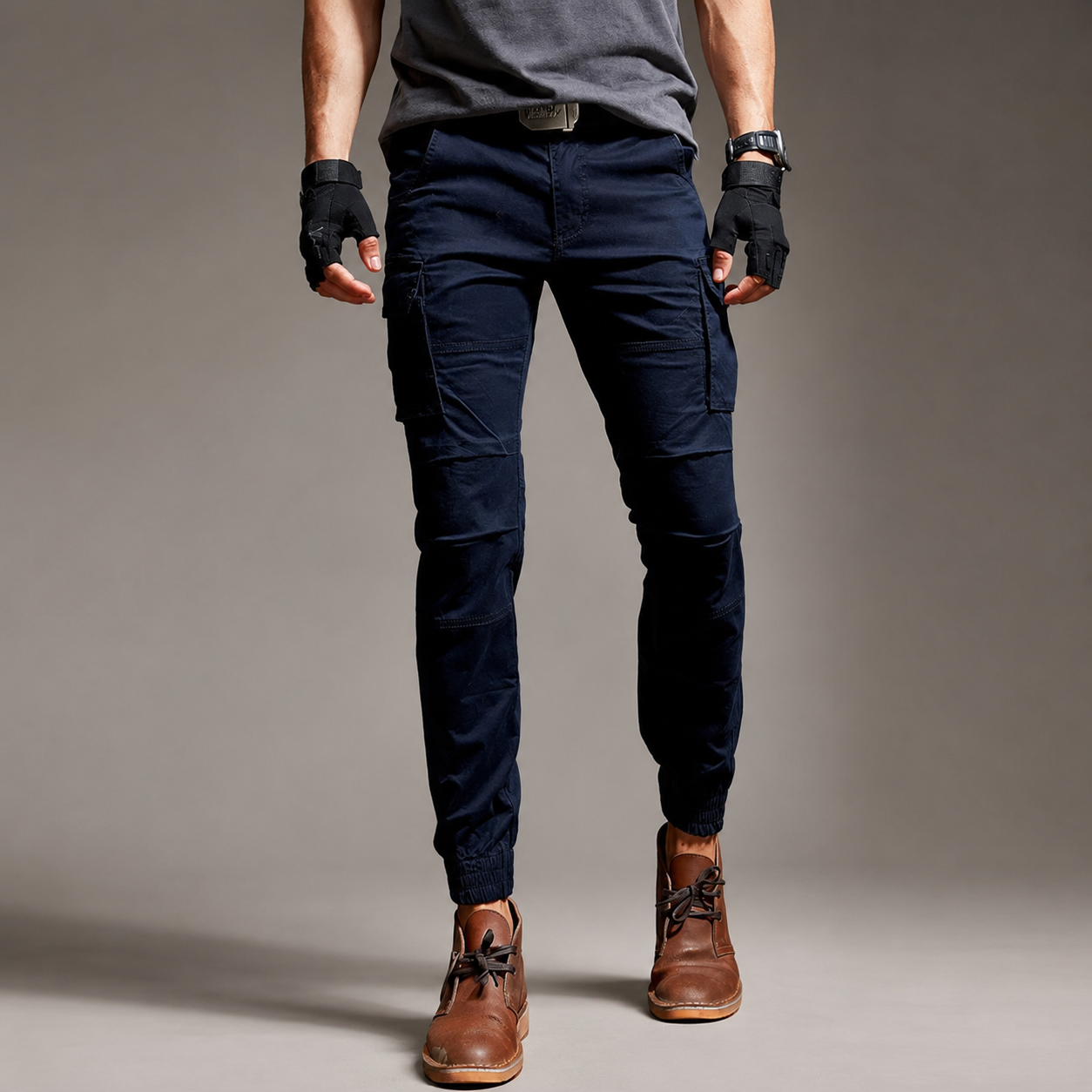 Mateo Men’s Cotton Tactical Cargo Pants