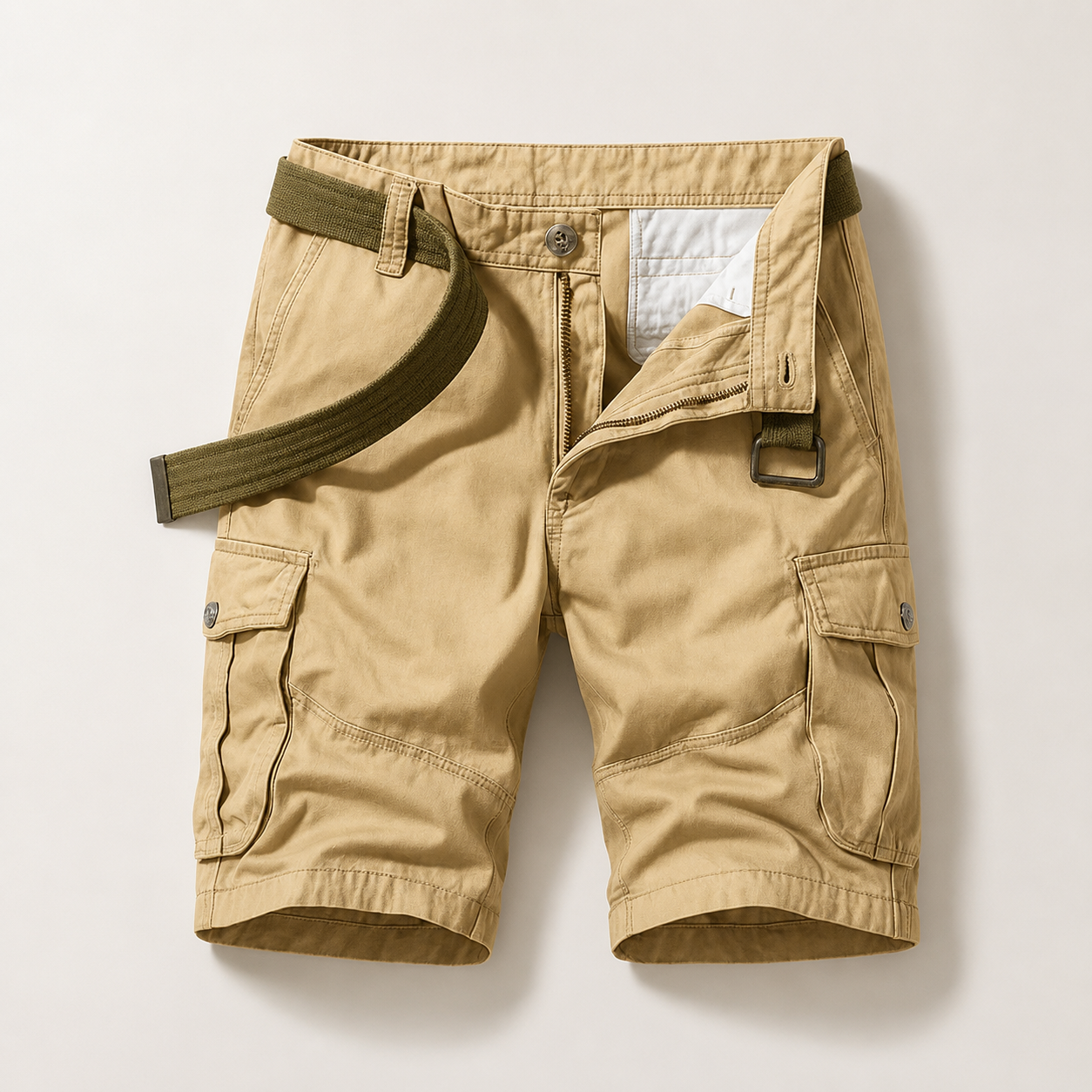 Rowan Multi Pocket Cargo Shorts