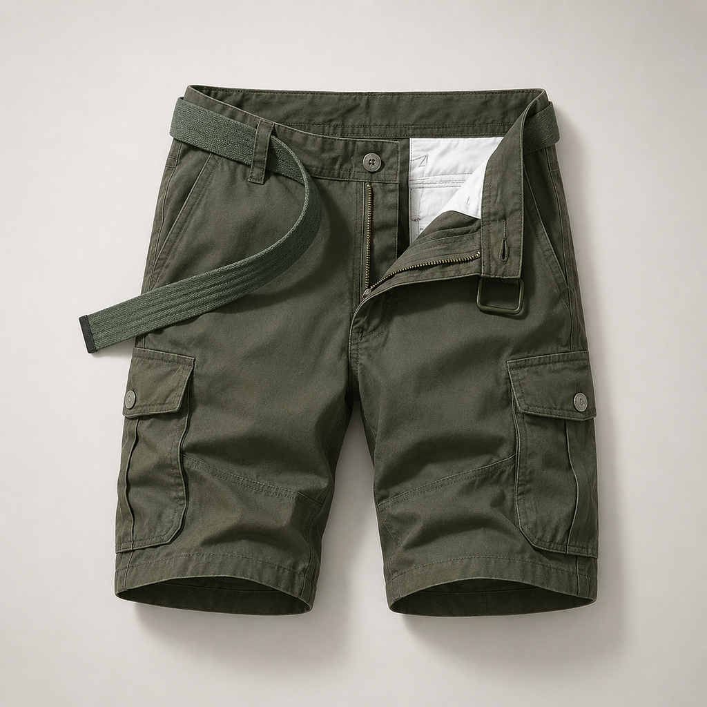 Rowan Multi Pocket Cargo Shorts