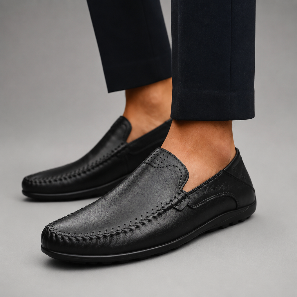 Jackson Men’s Leather Slip-On Loafers